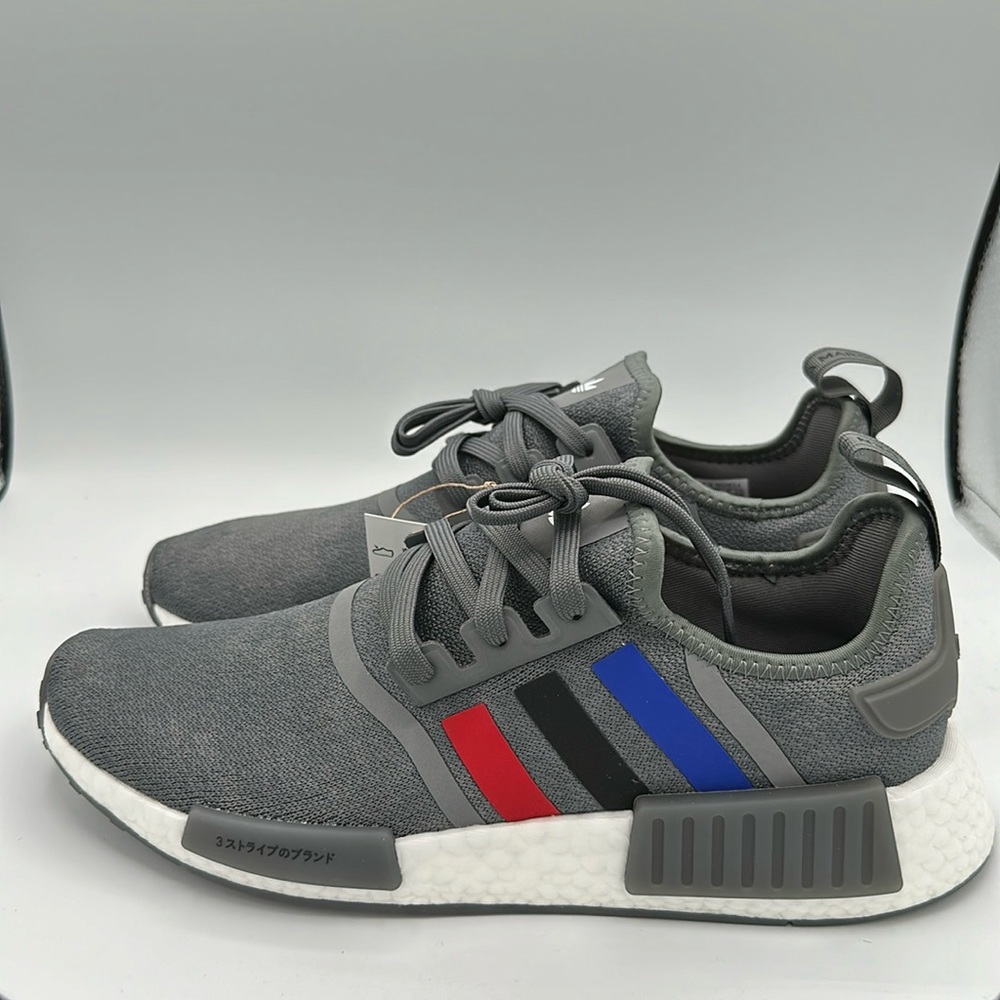Adidas NMD_R1 “Grey Scarlet Blue”